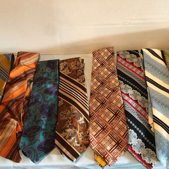 Other - VINTAGE LOT of 8 Mens Ties - Some Imperfections SEE LISTING #F1